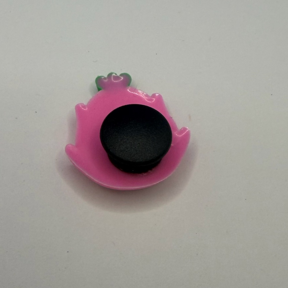 Dragonfruit Pink and Green Crocs Shoe Charm - Picture 4 of 5